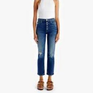 Mother Denim Pixie Tomcat Ankle Jeans (Born To Bite Wash)